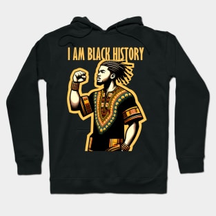 I Am Black History Month African American Hoodie